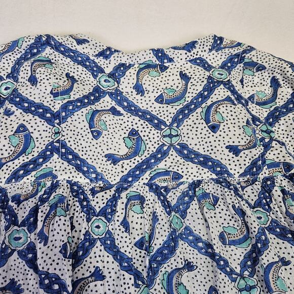 Roller Rabbit Women S Djerba Mabuel Serafina Tunic Coverup Mini Dress Resortwear - Picture 8 of 12